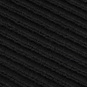 Basic Stair Tread Rugs, Black