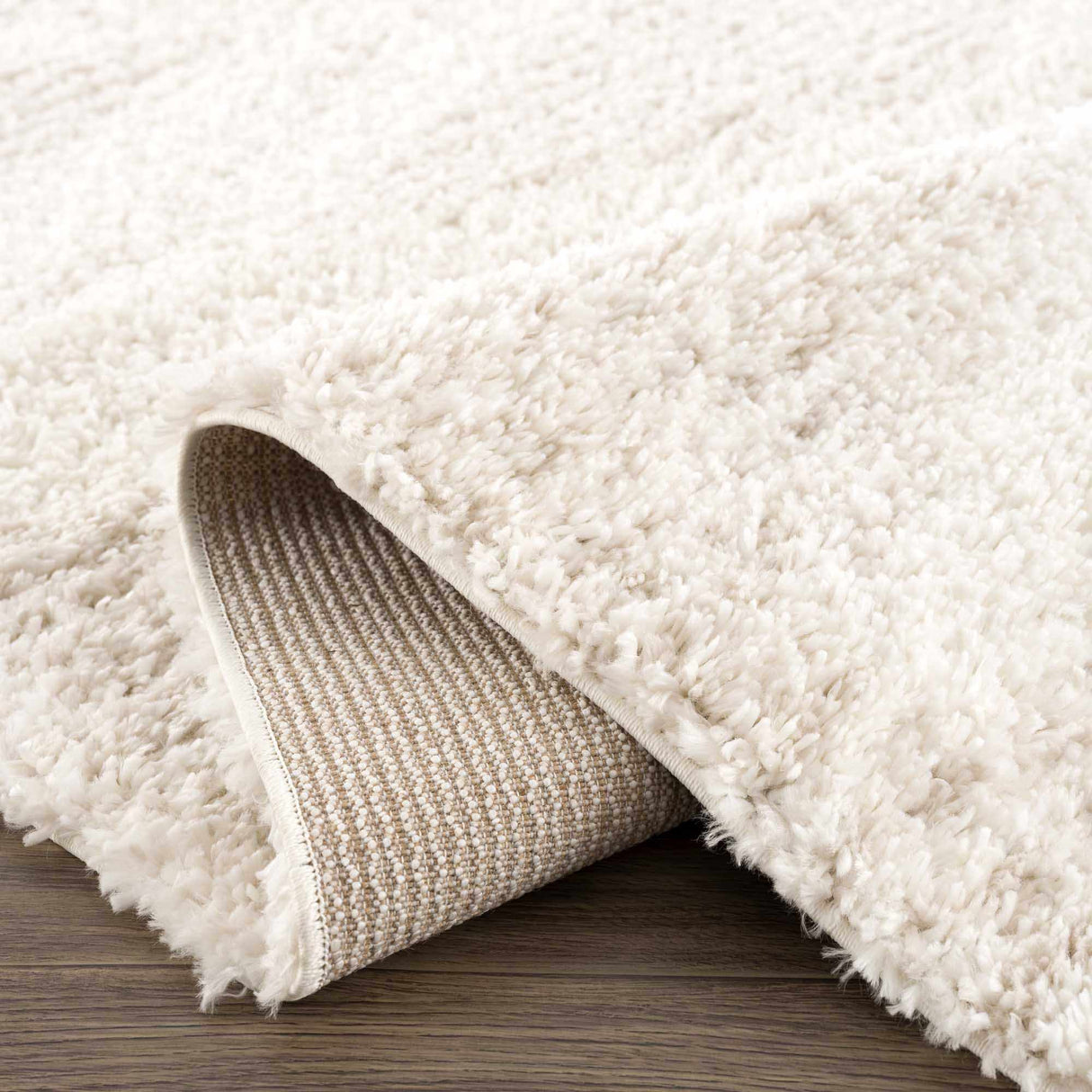 Hauteloom Trunding Plush Rug - Light Beige