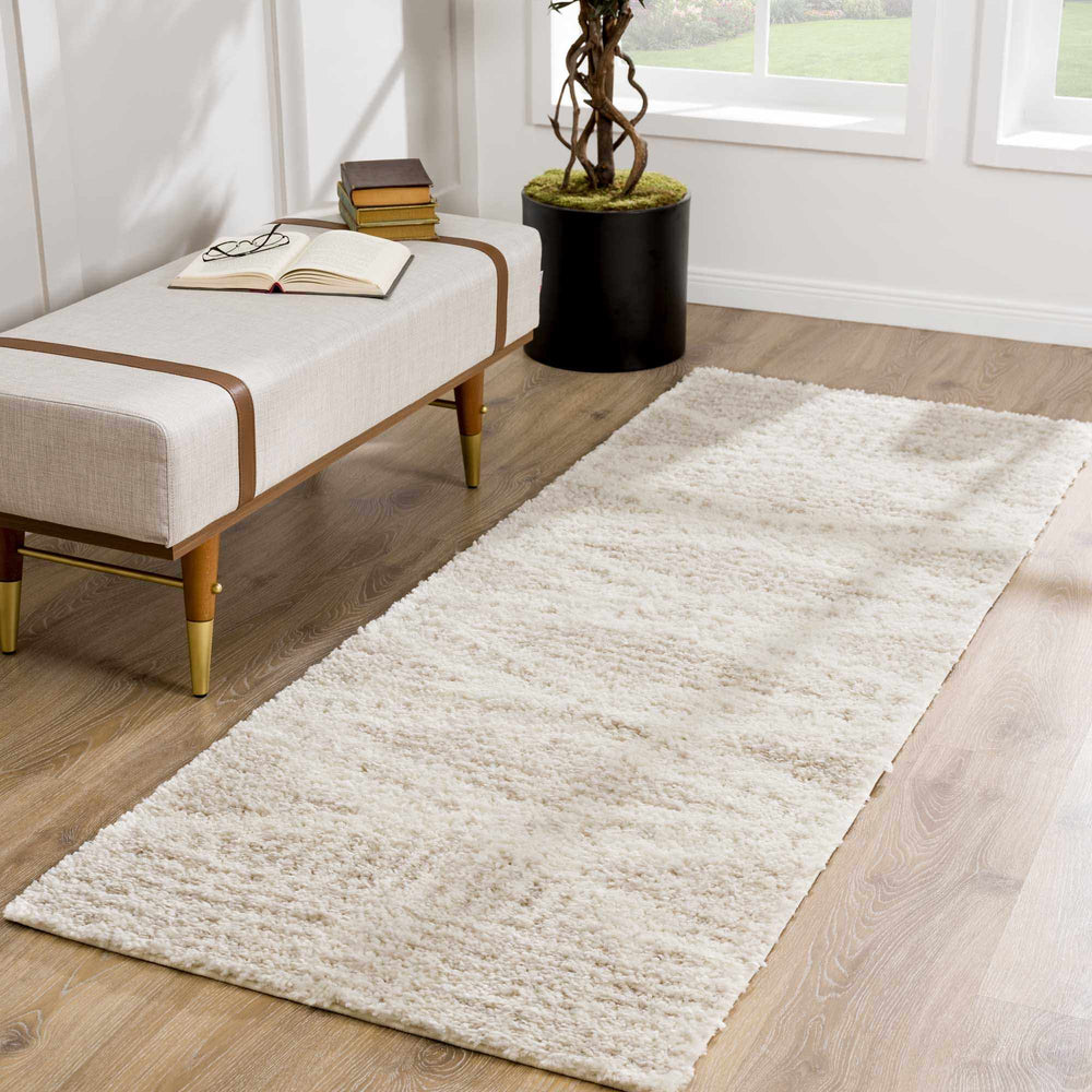 Hauteloom Trunding Plush Rug - Light Beige