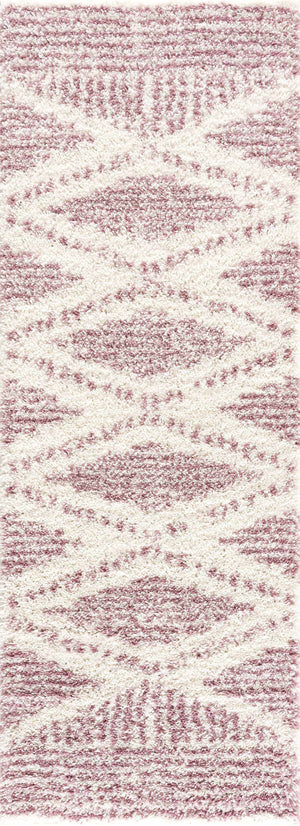 Trunding Plush  in Pink Area Rug - Clearance