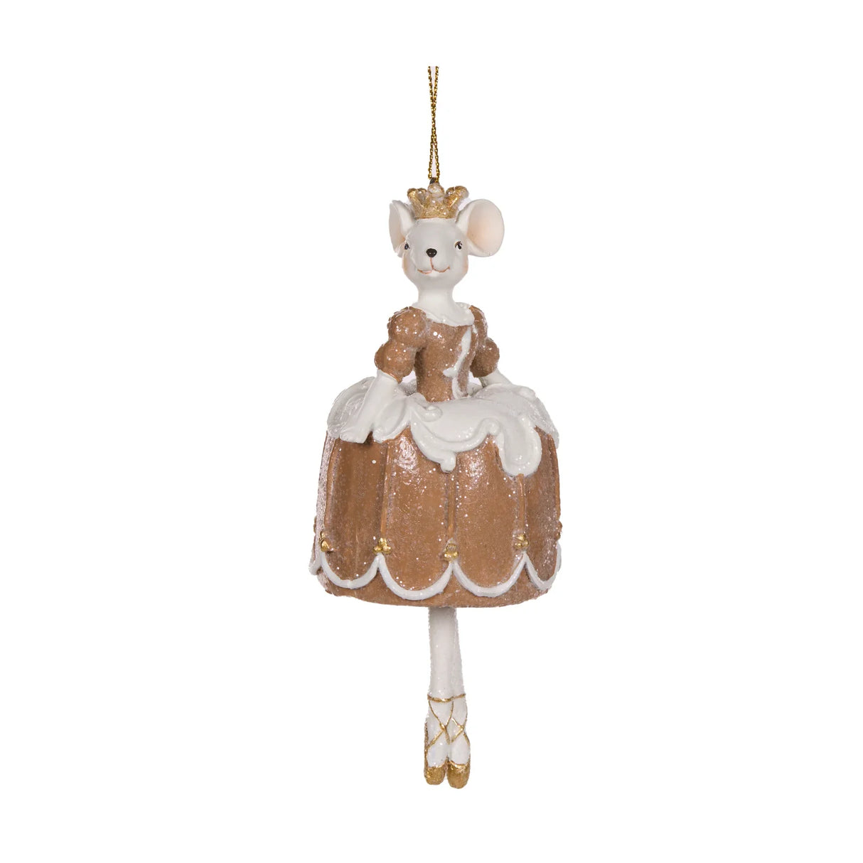 GINGERBREAD-MOUSE-HANGING-Christmas-Ornaments