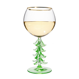 Natale Stemmed Wine Glassware, Single