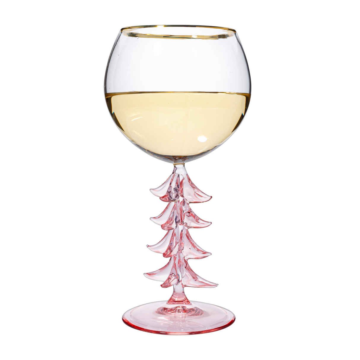 Natale Stemmed Wine Glassware, Single