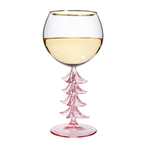 Natale Stemmed Wine Glassware, Single