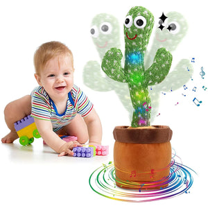 Dancing Cactus Mimicking Toy USB-C Rechargeable