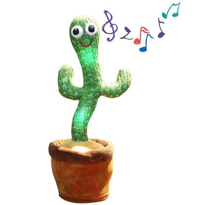 Dancing Cactus Mimicking Toy USB-C Rechargeable