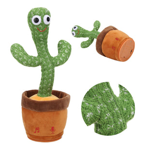 Dancing Cactus Mimicking Toy USB-C Rechargeable