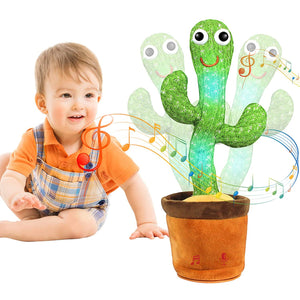 Dancing Cactus Mimicking Toy USB-C Rechargeable