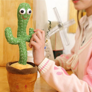 Dancing Cactus Mimicking Toy USB-C Rechargeable