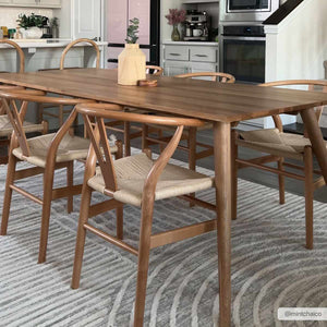 Dauin 3D Rainbow Area Rug with Tassels