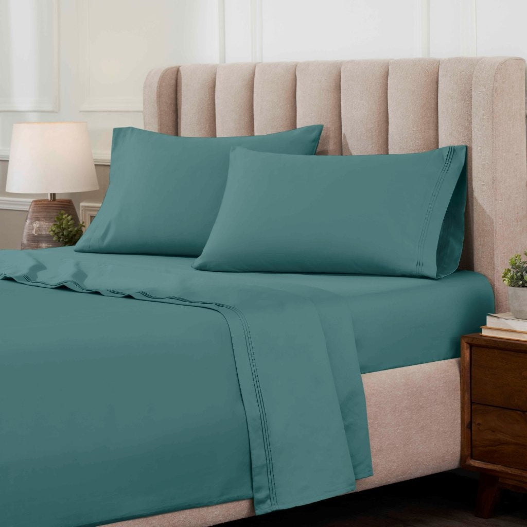 Egyptian Cotton Sateen Sheet Set 1000 Thread Count - Egyptian Cotton Sheet Set by Superior Brand
