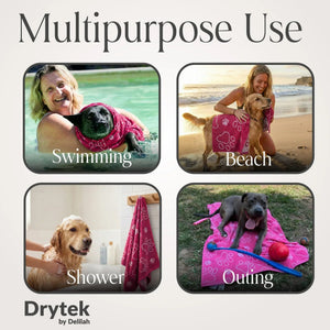 Delilah Home Drytek Dog Bath Towel