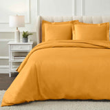 1200 Thread Count Egyptian Cotton Solid Duvet Cover Set - Egyptian Cotton Duvet Cover Set by Superior