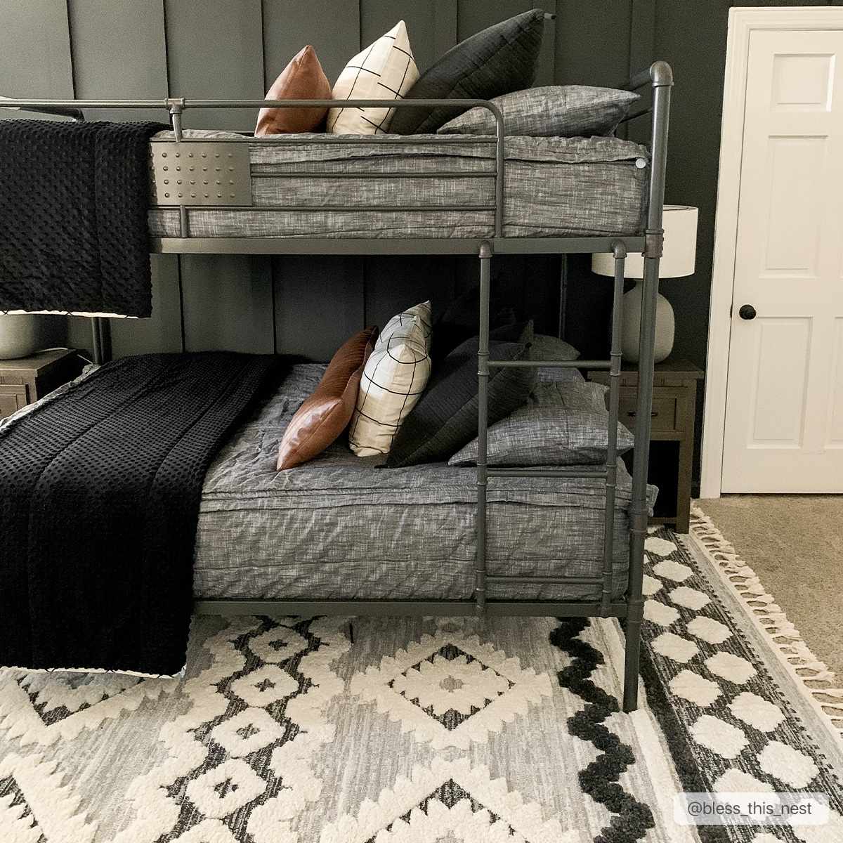 Dinganen High/Low Pile Area Rug