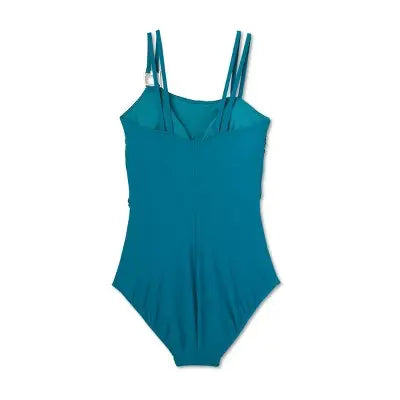 Double Strap UPF 50 One Piece Swimsuit - Shape + Style
