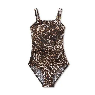 Double Strap UPF 50 One Piece Swimsuit - Shape + Style