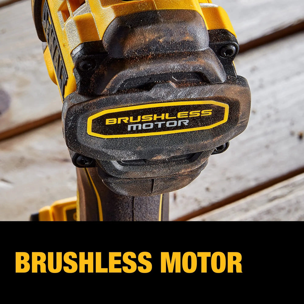 Open Box - DEWALT 20V MAX* XR® Brushless Cordless 1/2 in. Drill/Driver Kit (DCD800P1), Yellow (B09YXVCTSN)