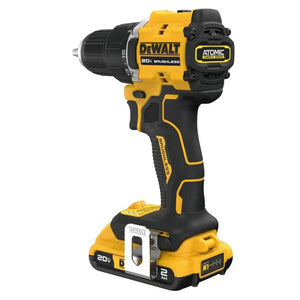 Open Box - DEWALT ATOMIC 20-Volt Lithium-Ion Cordless Compact 1/2 in. Drill/Driver Kit with 2.0Ah Battery, Charger and Bag