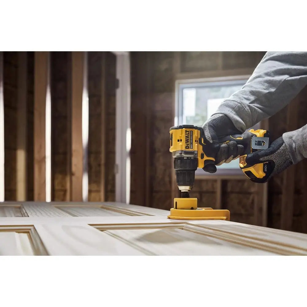Open Box - DEWALT ATOMIC 20-Volt Lithium-Ion Cordless Compact 1/2 in. Drill/Driver Kit with 2.0Ah Battery, Charger and Bag