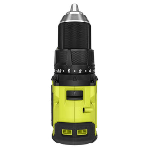 Open Box -  RYOBI ONE+ HP 18V Brushless Cordless Compact 1/2 in. Drill/Driver Kit with (2) 1.5 Ah Batteries, Charger and Bag