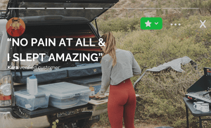 The Dually Two-Person Camping Mattress Pad