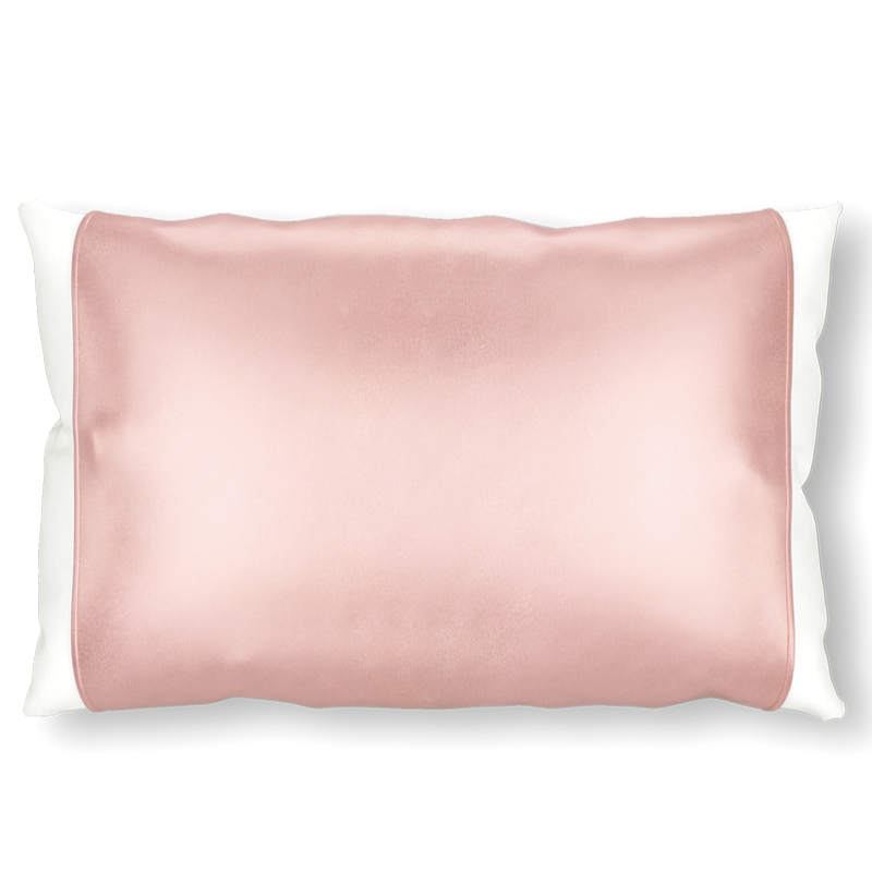 Dusty Pink Silk Pillow Sleeve