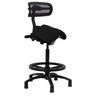 Performer Stealth Chair Series Studio Stool With Backrest