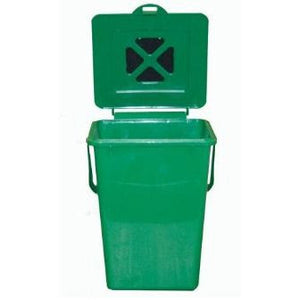 2.4 Gallon Kitchen Composter Compost Waste Collector Bin - Green