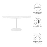 Lippa 60" Round Wood Dining Table by Modway