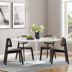 Lippa 60" Round Wood Dining Table by Modway