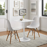 Lippa 24" Square Wood Dining Table by Modway