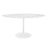 Lippa 60" Oval Faux Marble Dining Table by Modway