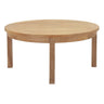 Marina Outdoor Patio Teak Round Coffee Table by Modway