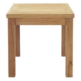 Marina Outdoor Patio Teak Side Table by Modway