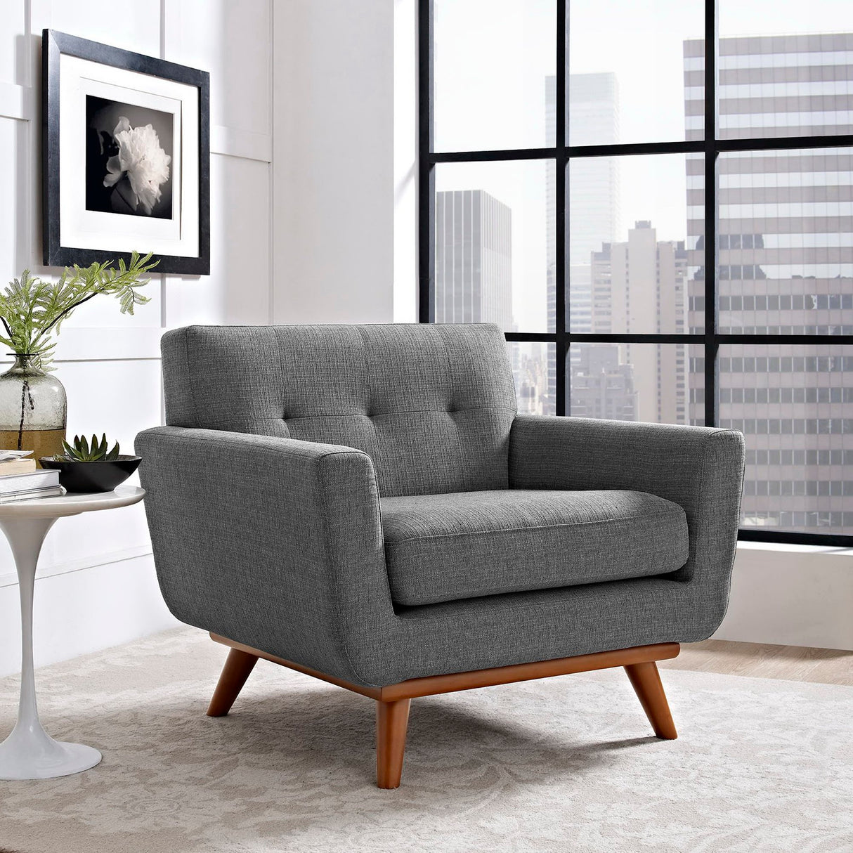 Engage Upholstered Fabric Armchair by Modway