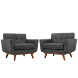 Engage Wood Armchair Set of 2 by Modway