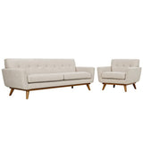 Engage Armchair and Sofa Set of 2 by Modway