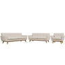 Engage Sofa Loveseat and Armchair Set of 3 by Modway
