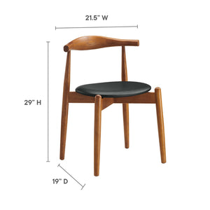 Stalwart Dining Side Chairs Set of 2 by Modway