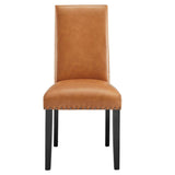Parcel Dining Faux Leather Side Chair by Modway
