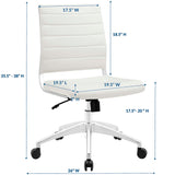 Jive Armless Mid Back Office Chair by Modway