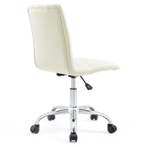 Prim Armless Mid Back Office Chair by Modway