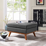 Engage Upholstered Fabric Ottoman by Modway
