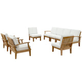 Marina 8 Piece Outdoor Patio Teak Set by Modway
