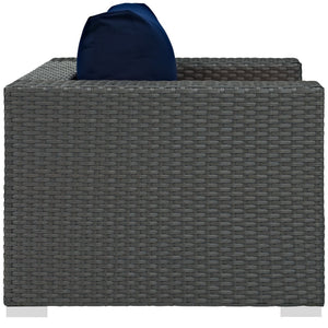 Sojourn Outdoor Patio Sunbrella Armchair by Modway