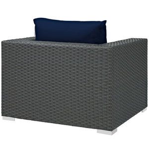 Sojourn Outdoor Patio Sunbrella Armchair by Modway