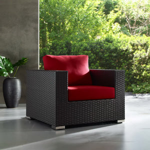 Sojourn Outdoor Patio Sunbrella Armchair by Modway