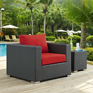 Sojourn Outdoor Patio Sunbrella Armchair by Modway