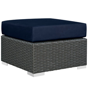 Sojourn Outdoor Patio Sunbrella� Ottoman by Modway