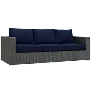 Sojourn Outdoor Patio Sunbrella Sofa by Modway